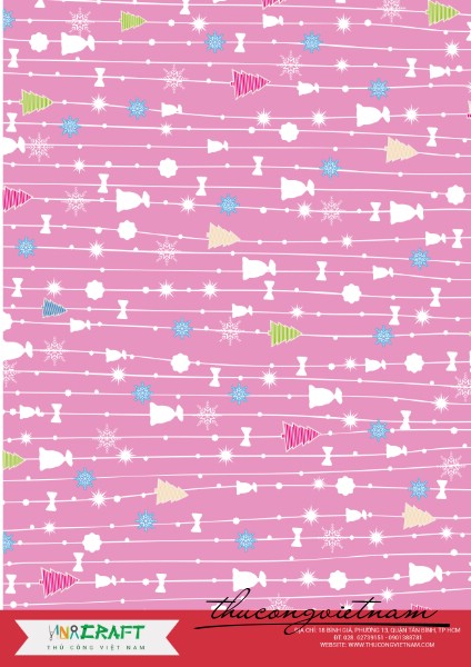 Giấy scrapbook giáng sinh 30